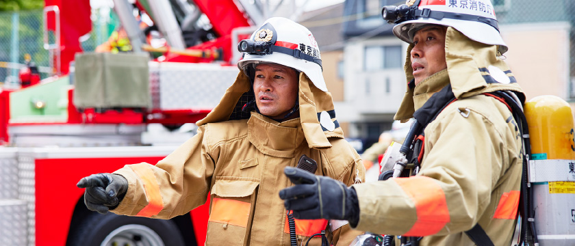 大隊長（消防司令） 消防署 大隊長 平成16年入庁 福岡県出身